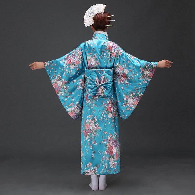 Costume Kimono Traditionnel Japonais Femme – Image 3
