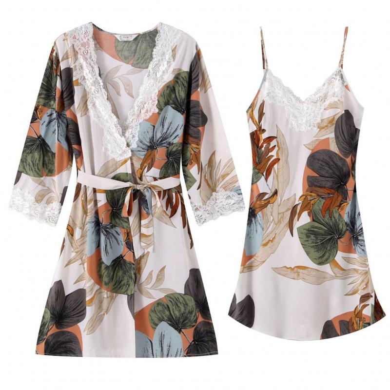 Kimono Femme Japonais Fleurs de Cerisier – Image 8