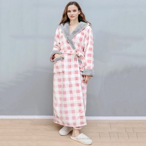 Peignoir D&rsquo;Intérieur Polaire Femme