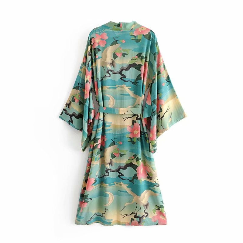 Robe Kimono Manche Longue – Image 8