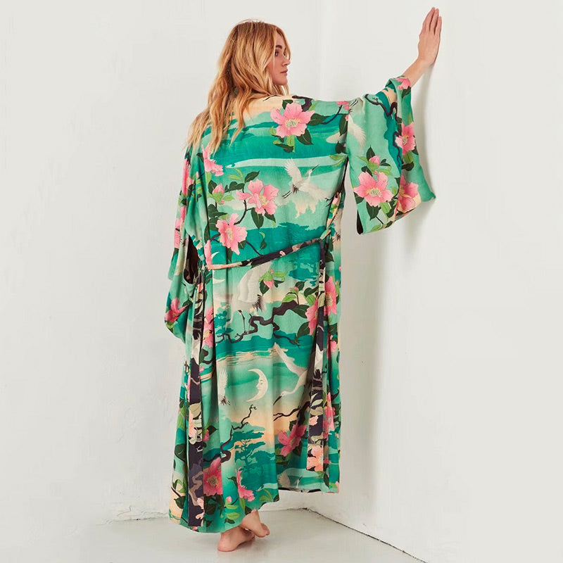 Robe Kimono Manche Longue – Image 3