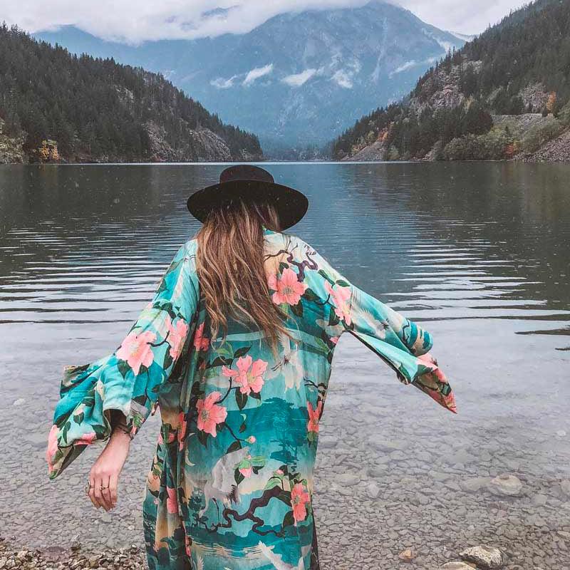 Robe Kimono Manche Longue – Image 6