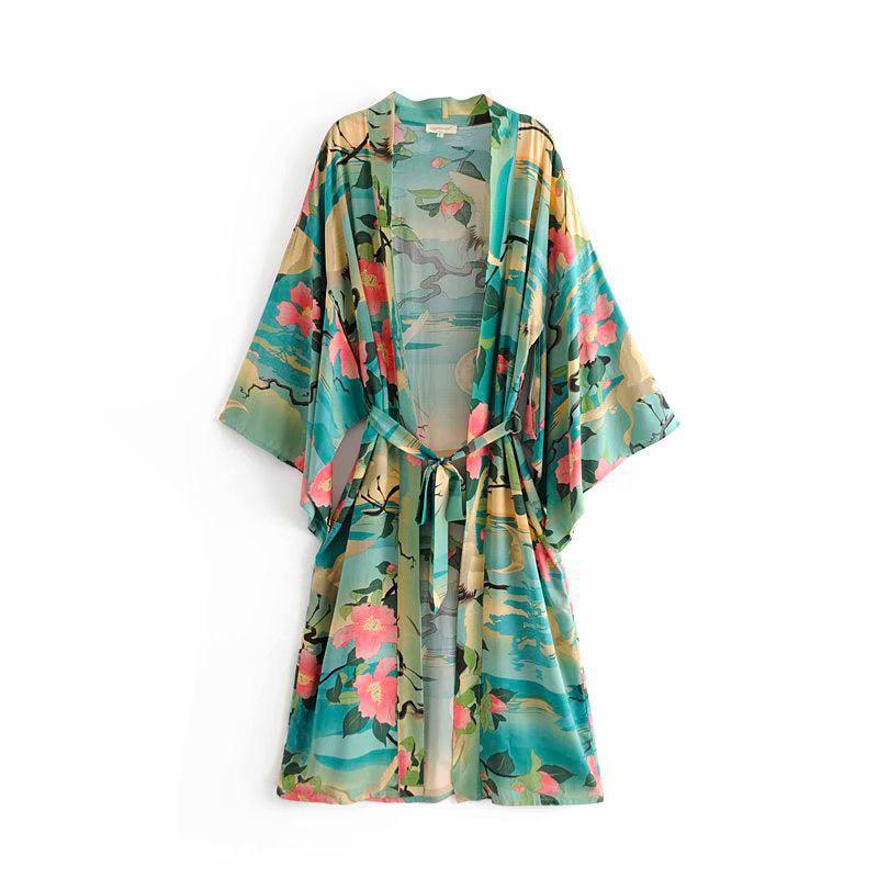Robe Kimono Manche Longue – Image 7